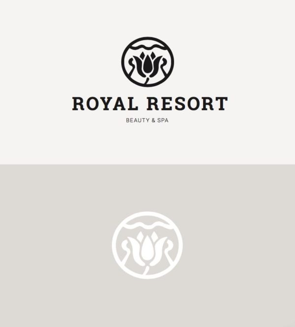 trout royal retreat visual identity 02